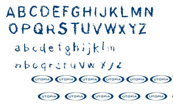 Der Dämonschriftkegel font