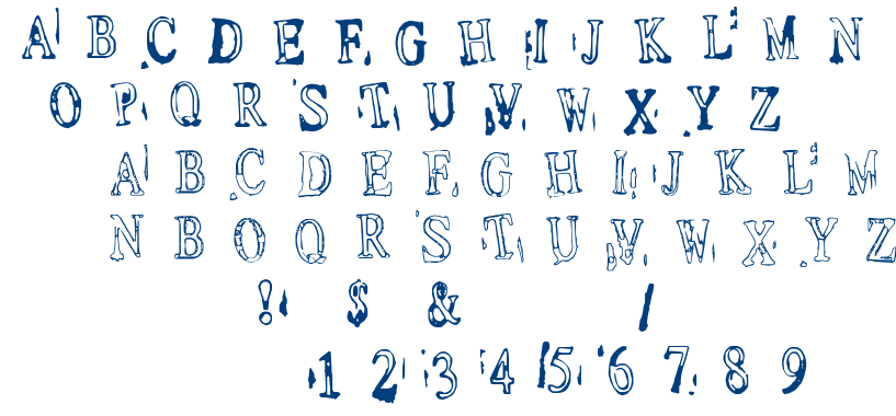 Depressionist 1 font