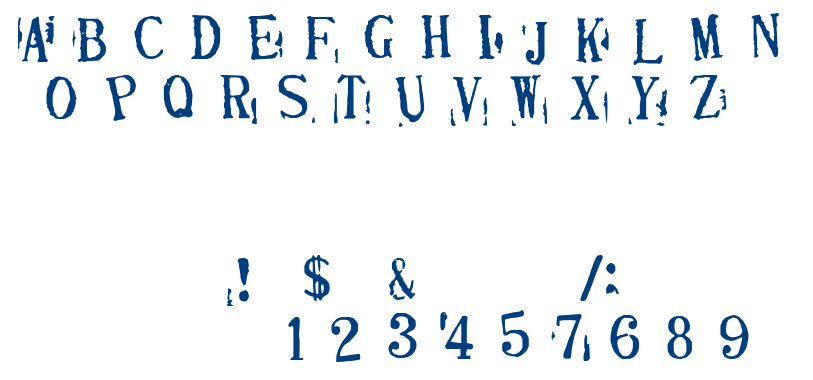 DEPRESSIONIST 2 font