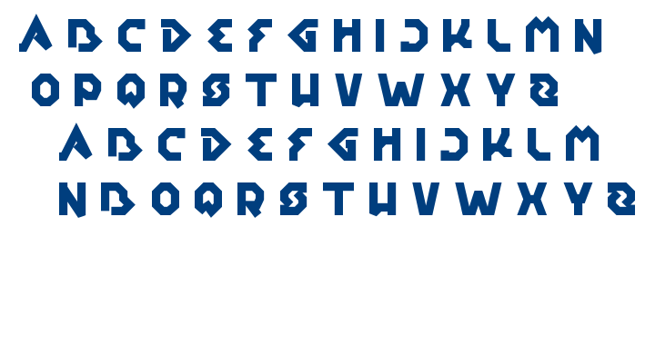 earth aircraft universe font