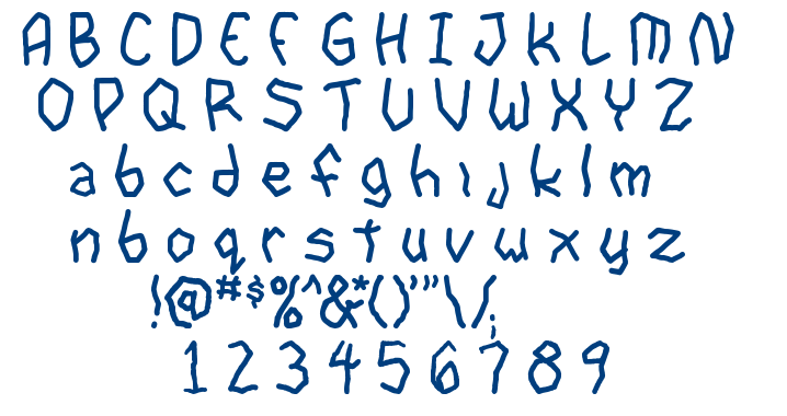 Goon Spectre TBS font