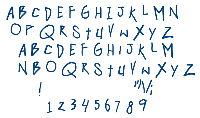 Hangover Monday font