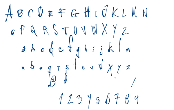 Little Insect from another planet font