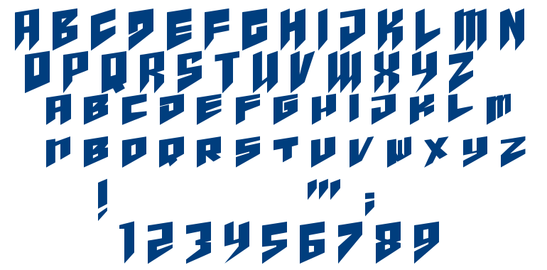 Pandora Limiter font