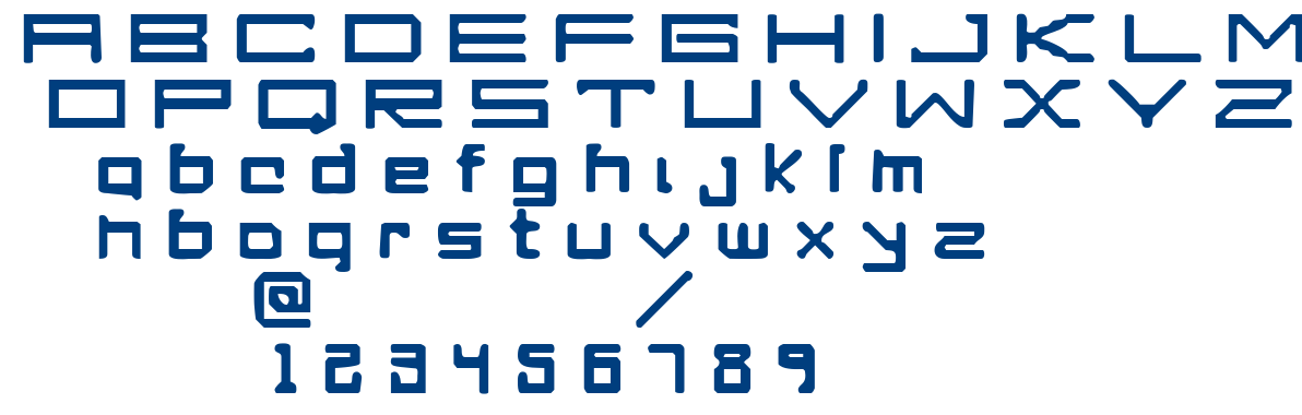 A Perfect Drowning font