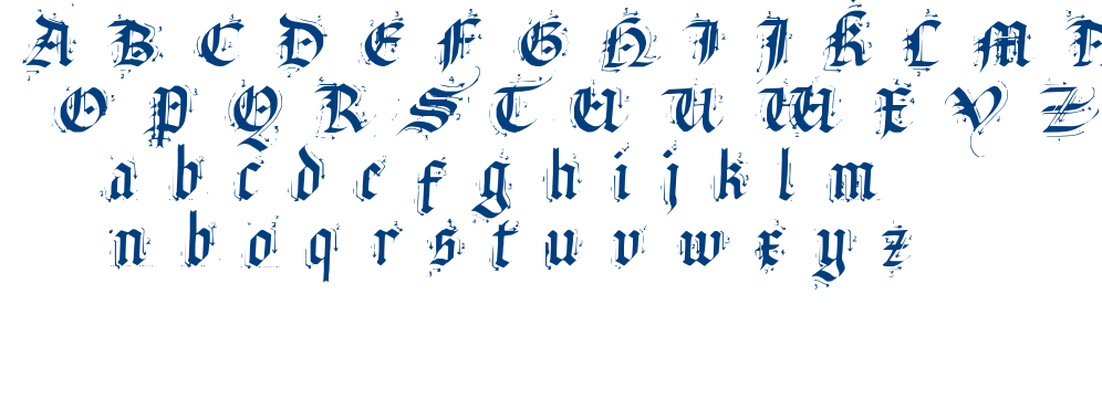 Satanas Humanum Salvator font