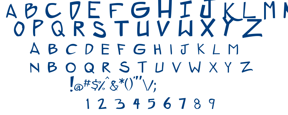 ZeroGene font