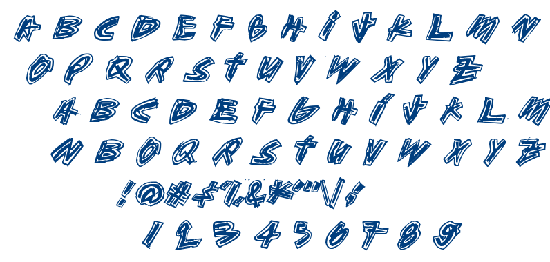 Aikasiirtyma font