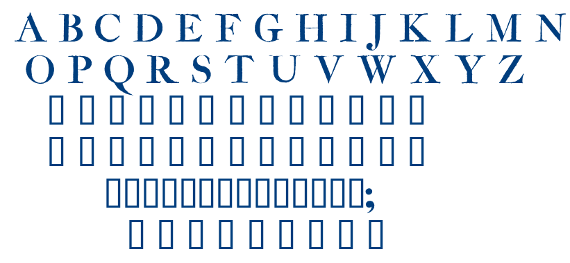 AMARFIL font