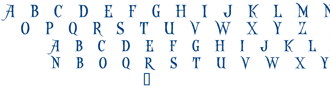 Captain Kidd font