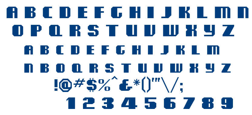 ClubMF font