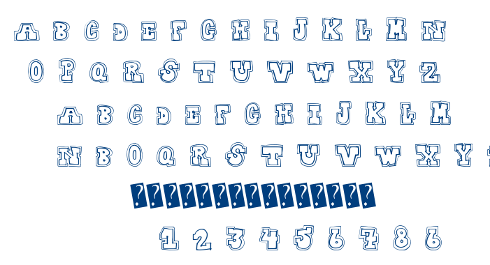 College Dropout font