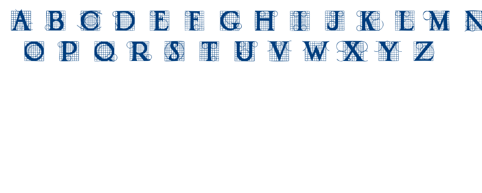 DRAUGHTWORK font