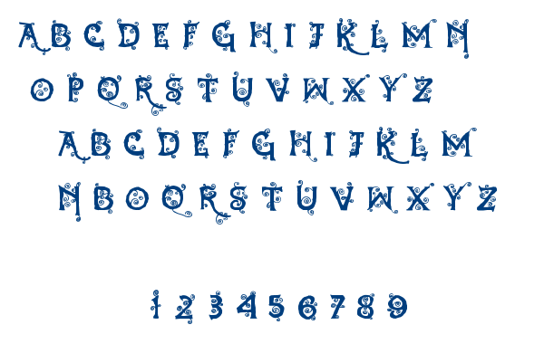 Dearest Dorothy font