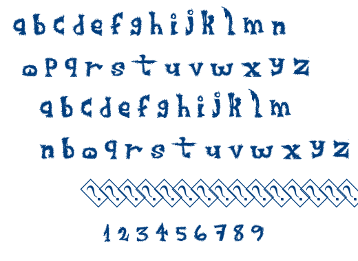FurrySack font