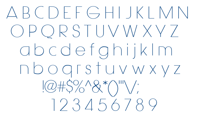 Hasteristico font