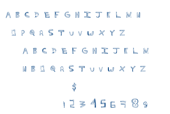 HeavyWeight font