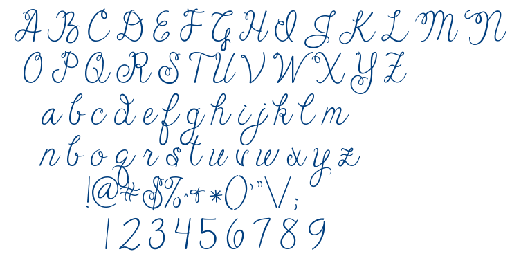 Janda Cheerful Script font