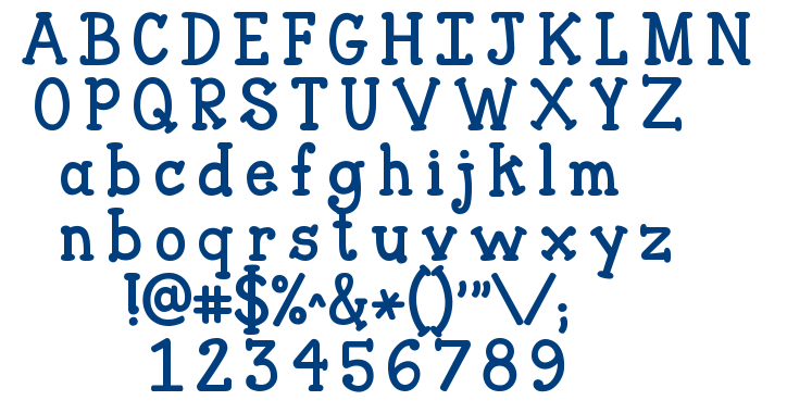 Janda Closer To Free font