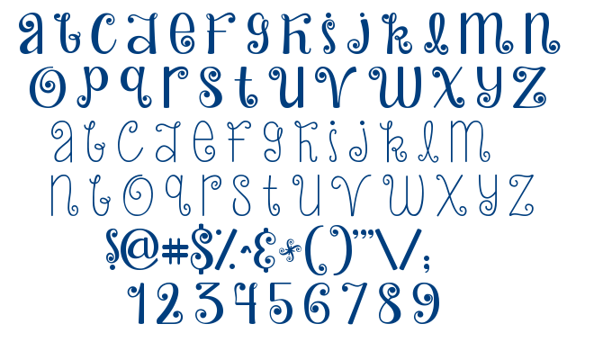 Janda Hide And Seek font