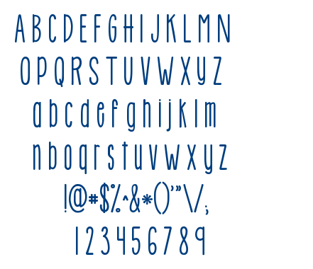 KG How Many Times font