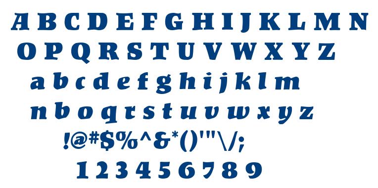 Kompakt font
