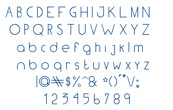 Light tfb font