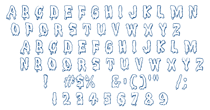 Meltdown MF font