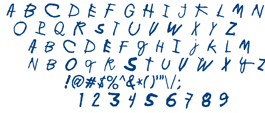 Minen oo kenguru font