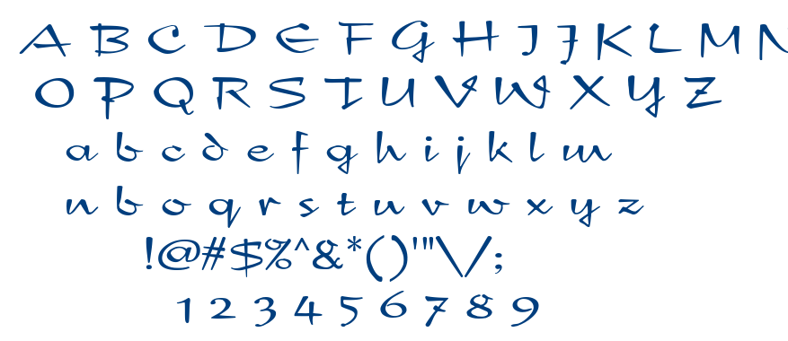 New Day font