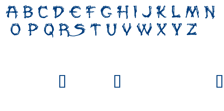 PALEOS font