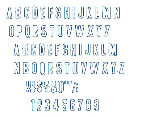 Pollux 9x font