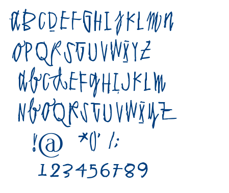 Polvi Humppila Sanoo font