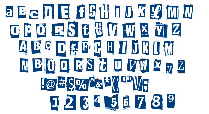 Postinkantaja Job font