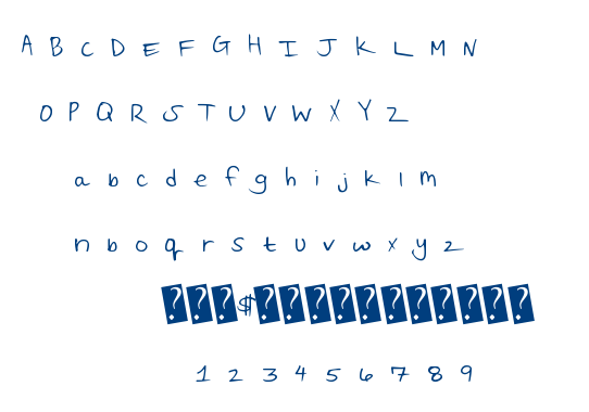 Reaganald Script font