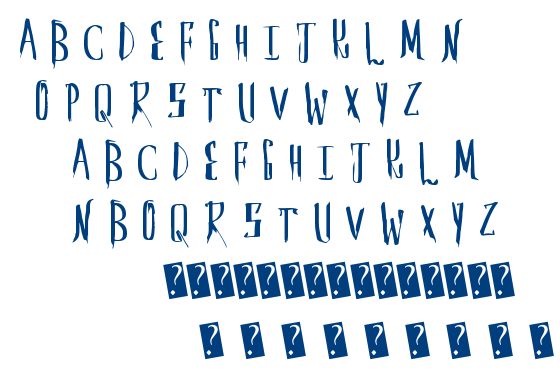 Saber Husk font