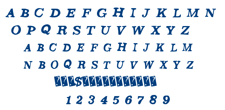 Saturday Evening font