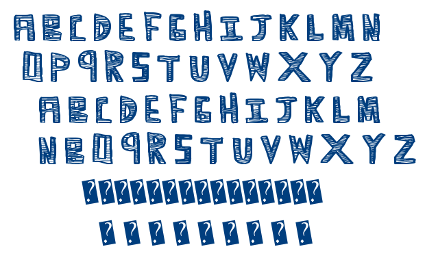 Scribble Time font