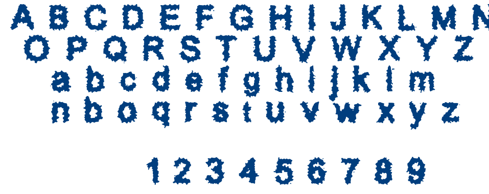 Splatz BRK font