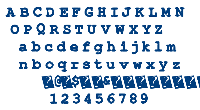 Stitchy Times font