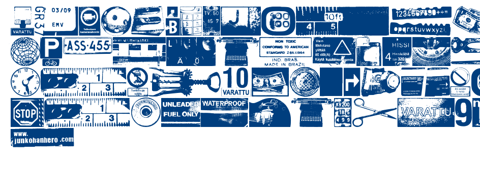 Tajunnan Tuolla Puolen font