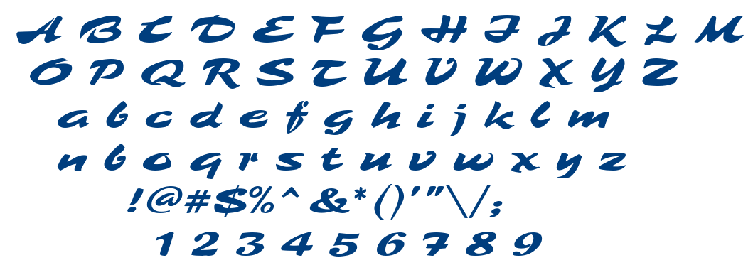 Tambo font