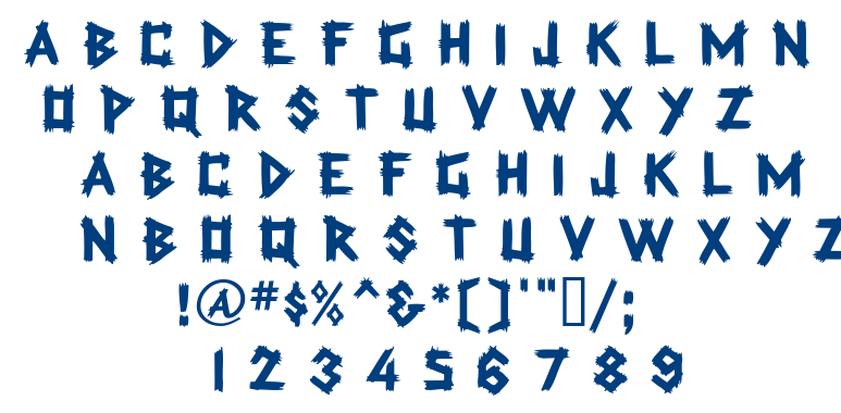 Trading Post font