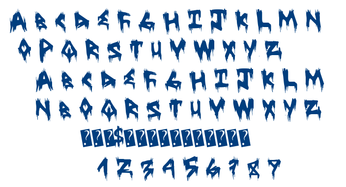 Treehaus Horror font
