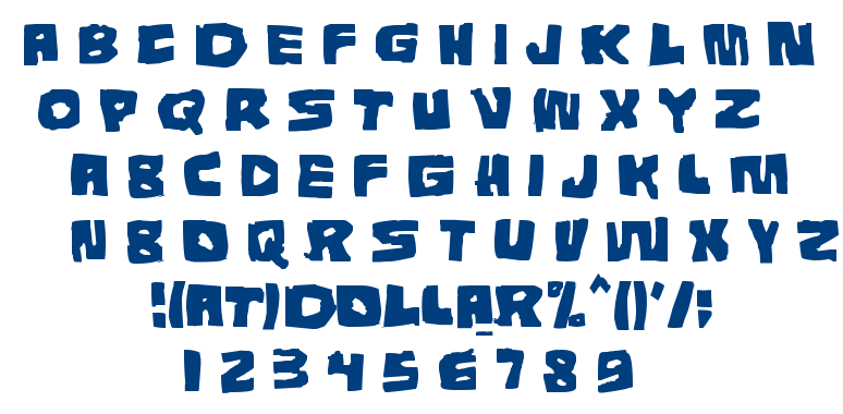 Tunnepinta font