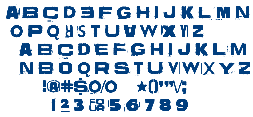 Vuosi Vuodelta font
