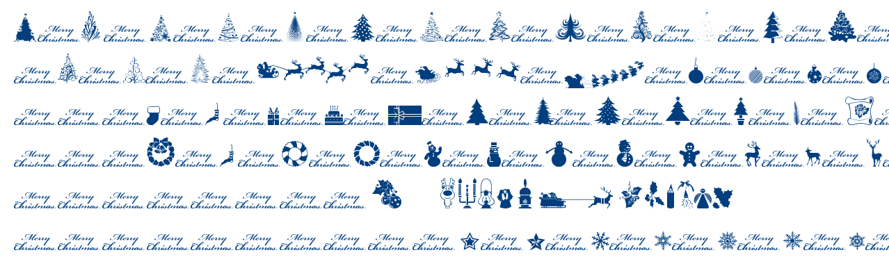 Xmas TFB Christmas font
