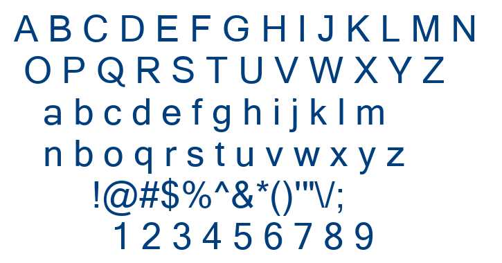 Yagora font