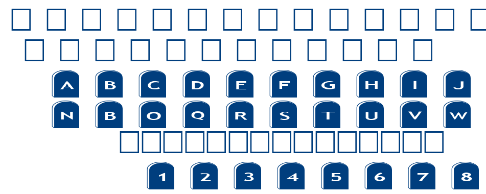 alphashapes gravestones 2 font