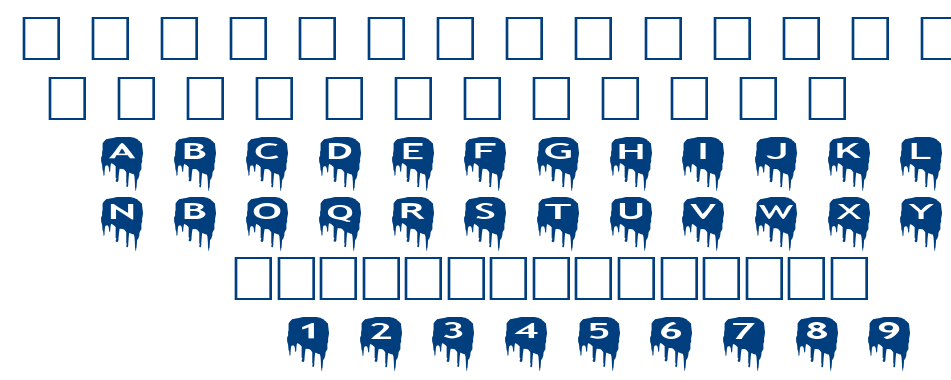 alphashapes meltdowns font